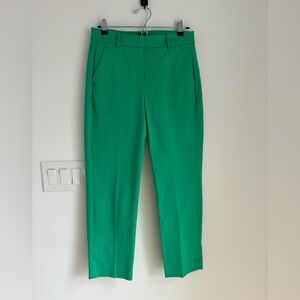 J.CREW FACTORY Women's Kallie Green Straight-Leg Pant sz 4 NEW Spring Easter